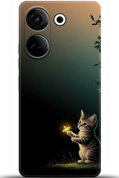 TECNO حافظة Camon 20 Pro 4Guyumlu مطبوعة بدقة عالية - أنا عديم الدفاع عن النف...