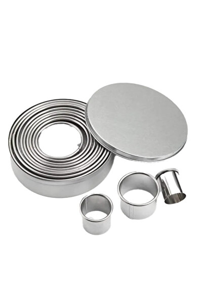 Lacor Round dough cutter set, 9 pieces, 20-100mm