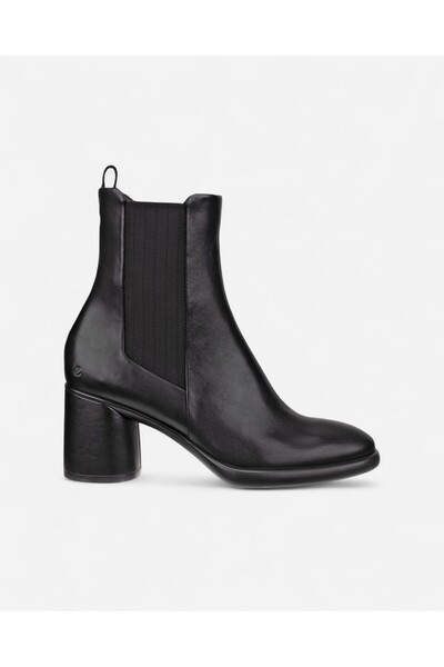 Ecco SCULPTED LX 55 CHELSEA Kadın Siyah Topuklu Bot 22270301001