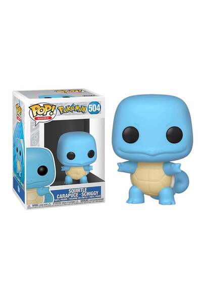 Funko Games Pokemon - Squirtle, Collectible Action Vinyl Figure - 50402