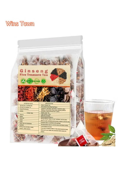 Wins Town شاي الجينسنغ الخماسي 5 جرام * 20