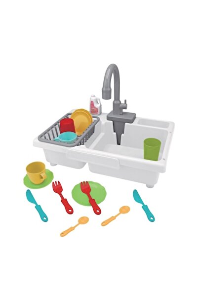 MYONNA IT & E- COMMERCE Play Set: Sink with Water & Stove, Role Play, Multicolor, Kitchen Accessories, 3+ years