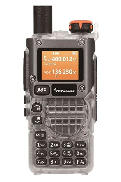 THK Quansheng K6/UV-K5(8) Professional Radio Station Set, Hands Free, UHF/VHF/Marine/Aeronautic
