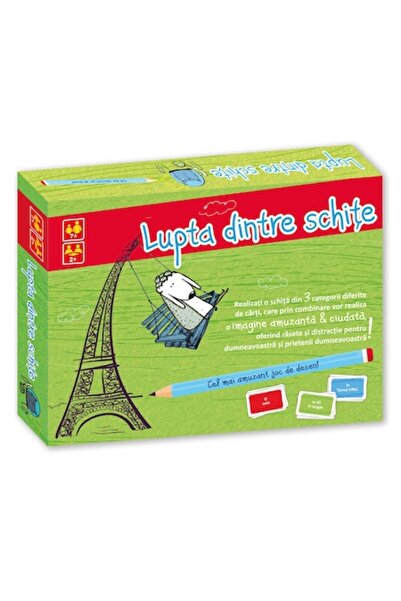 MYONNA IT & E- COMMERCE Joc de societate Battle of Sketches, multicolor, 7+ ani