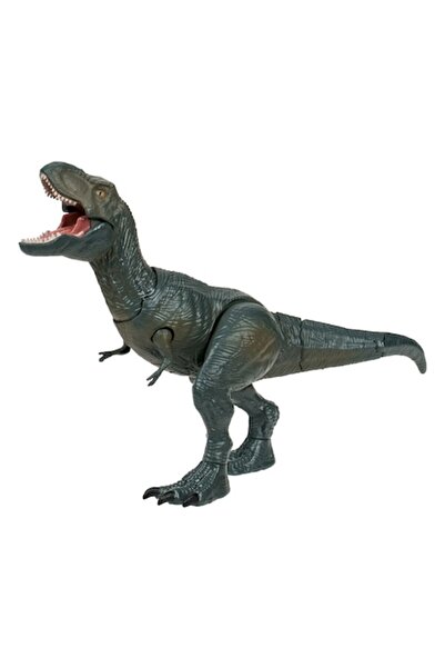SHOPIENS Figurină dinozaur, T-Rex, sunet și mișcare, verde, vârstă 3+ ani, ba...