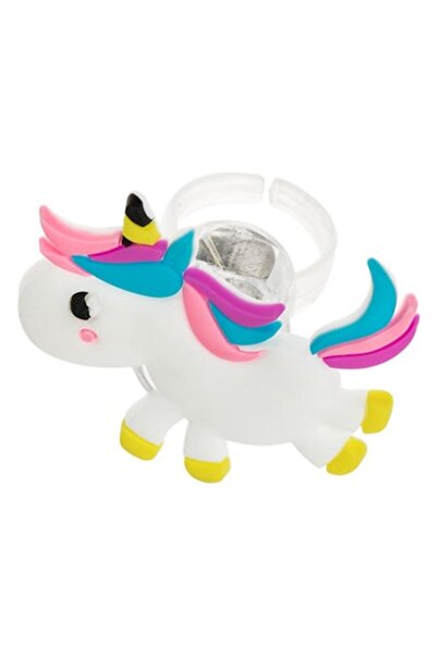 SHOPIENS Set de inele pentru copii, modele de animale, lumini colorate, multi...