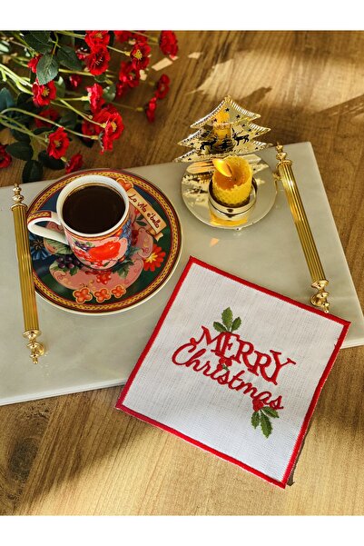 HOME OF BLOSSOM 2Li Christmas Presentation Napkin