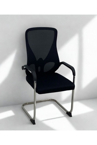 smart home كرسي مكتب، كرسي كمبيوتر ثابت، كرسي اجتماعات، كرسي تدريب الزوار والمؤتمرات، 110x55x55 سم