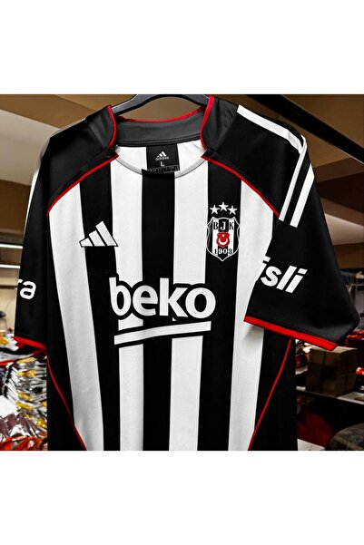Alaturka Mix Beşiktâş' 2025/2026 Yeni Sezon İç Saha Siyah Beyaz Yetişkin Forması
