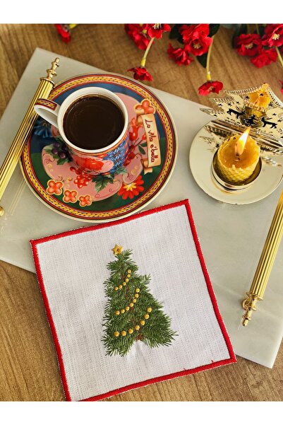 HOME OF BLOSSOM 2Li Christmas Presentation Napkin