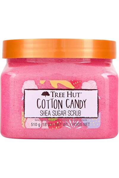 genernic مقشر الجسم تري هت بزبدة الشيا والسكر وقطن الحلوى، ٥١٠ غرام - مقشر مر...