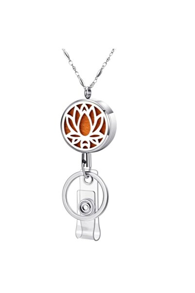 DROPY Retractable Multifunctional Aromatherapy Diffuser Medallion Portcard/Keychain/Access Card with