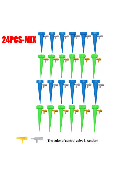 Choice4 نظام ري بالتنقيط أوتوماتيكي قابل للتعديل مكون من 24 قطعة، مناسب للزهو...