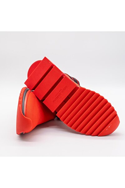 Dolce&Gabbana SNEAKERS DAMĂ - RED TEXTILE