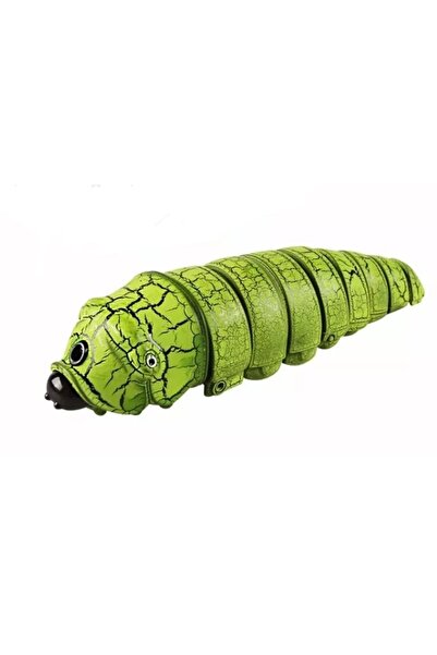THK interactive toy, Caterpillar, Green/black, infrared remote control, 11.5cm