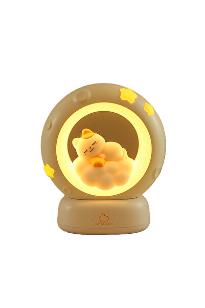 OEM Lampă de noapte LED cu pisicuță și 3 intensități luminoase