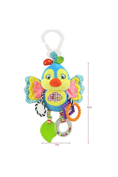 Picodino Interactive Hanging Bird Textile Toy for Babies