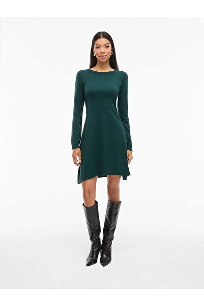 VILA Minikleid VIHELLIE Langärmeliges