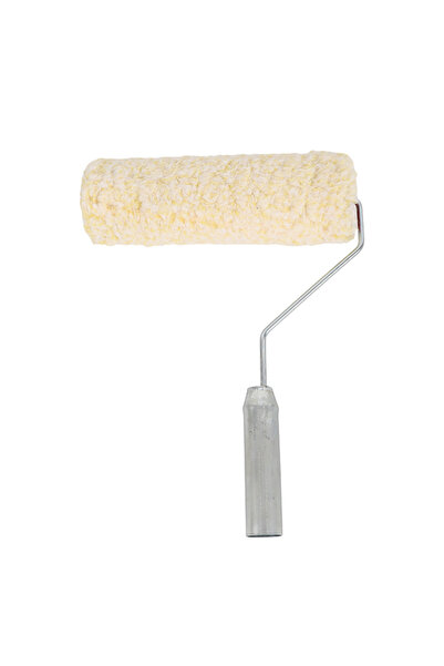 Lawazim Paint Roller 9 Inch with Iron Handle - Reusable Roller Brush for Interior Exterior Painting