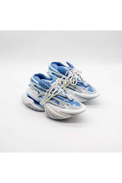 BALMAIN X ANT KAI UNICORN BLUE SNEAKERS