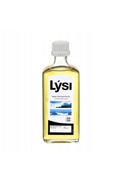 Other Lysi Sport Omega-3 Pure EPA DHA cod liver oil lemon flavor 240 ml