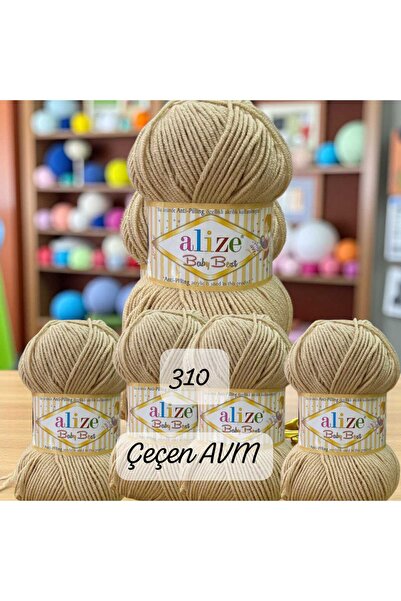 ÇEÇEN HOME (5 Τεμάχια) 310 Baby Best Γιλέκο-Ζακέτα-Μπερέ-Χόμπι Πλεκτό Χειροπο...