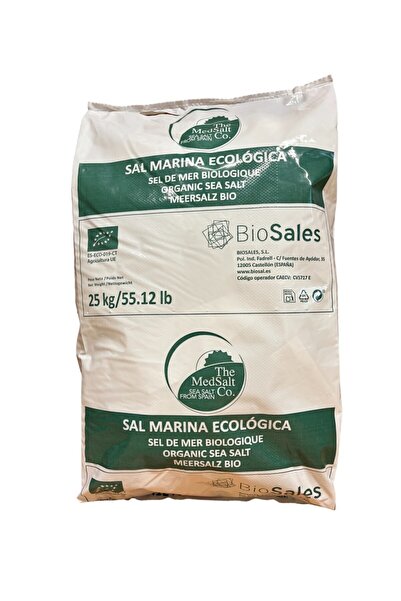 JollyMag Νέο Βιολογικό Αλάτι Θαλασσινής Χρήσης 25 KG The MedSalt Co