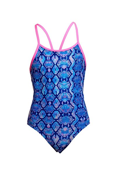 FUNKİTA Db Blue Viper Girls' Swim Trunks - Comfortable and Durable