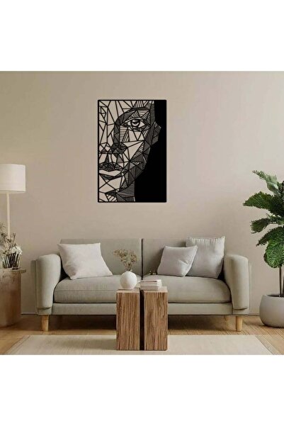 Story of candle لوحة فنية جدارية تأتي بتصميم "نقش وجه امرأة" بصورة مميزه