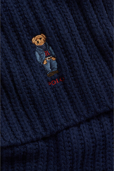 Polo Ralph Lauren Polo Bear Rib-Knit Scarf