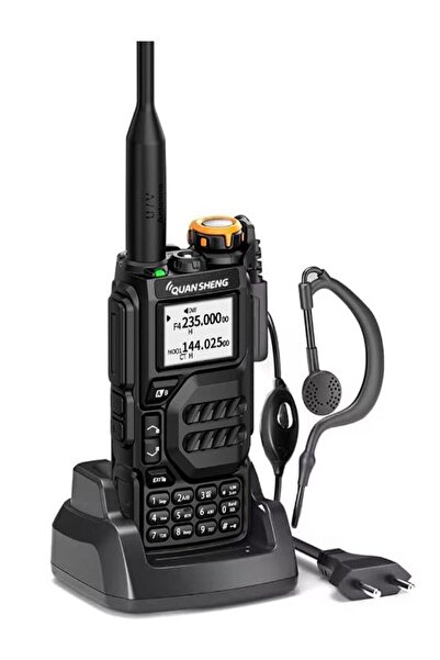 QUANSHENG Uv K5 Professional Radio Station Set, Marine Aviation, Emergency Alert, Hiking, Airsoft