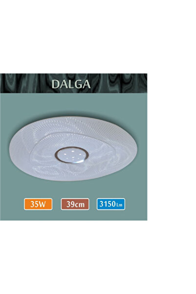 ERBAY 35W SIVA ÜSTÜ ARMATÜR DEKORATİF LED PANEL Dalga