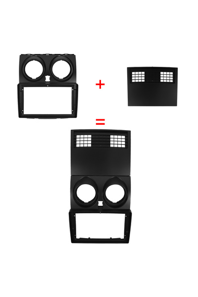 podofo Navigation Nissan Qashqai 2006–2016 (6GB RAM/128GB ROM) - Rear view camera included