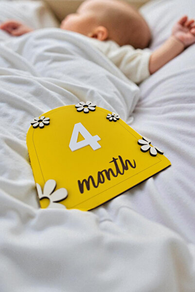 4koma بطاقة ذاكرة خشبية لالتقاط صور الأطفال، هدية مفهومية لمناسبة الولادة مع ...