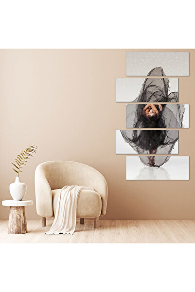 Generic Wall panel - 300915 - divided into five graduated pieces - 2