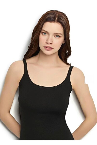Jiber Women's Cotton Lycra Thick Wide Strap Undershirt 3-Piece 528
