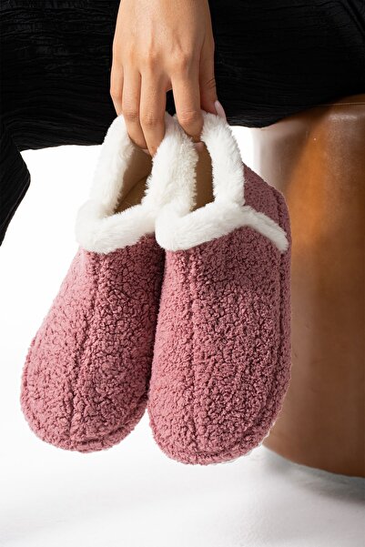 LAMEDORE Γυναικείες βελούδινες χειμερινές παντόφλες για το σπίτι – Μαλακές, ζεστές, άνετες παντόφλες με αντιολισθητική σόλα