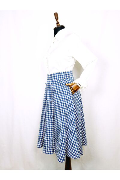 Sihirli Düğmeler Vintage Skirt