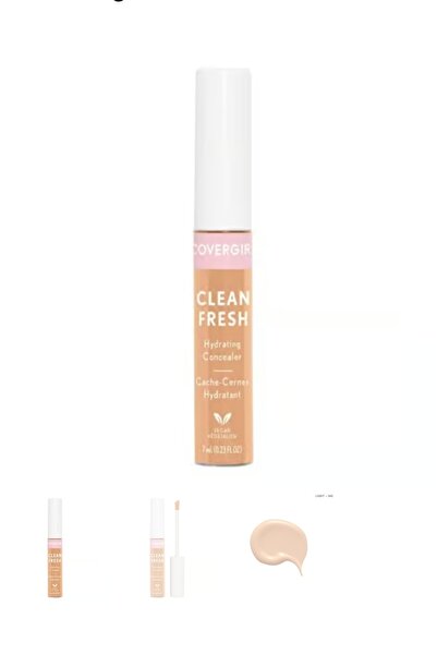 covergirl Corector hidratant Clean Fresh, formulă vegană ușoară, 23 fl oz, 340 Light