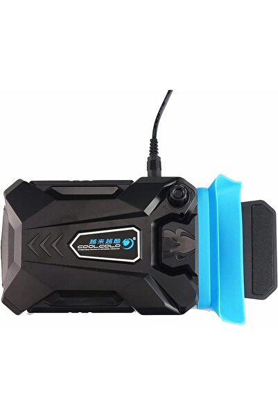 Jiffy مبرد محمول منخفض الضوضاء وهادئ يعمل بمنفذ USB لاستخراج الهواء من الكمبيوتر المحمول ومروحة تبريد مع