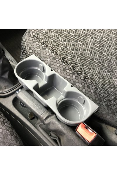 Generic Brand Between the Seats, Back of the Seat Cup Holder Organizer Gray