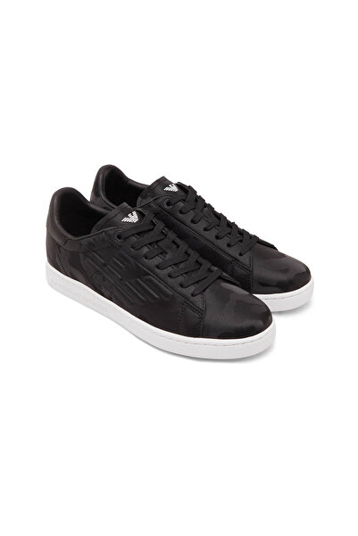 EA7 Emporio Armani Men's sneakers Black Camo White sole