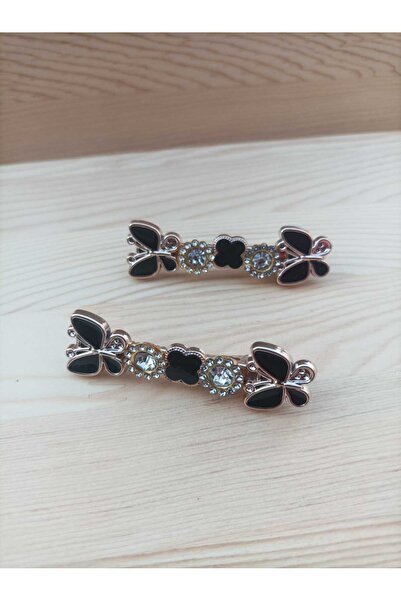 JHTshop Stylishly Designed Set of 2 6 cm Hair Clips – Floral, Bow, Leopard an...