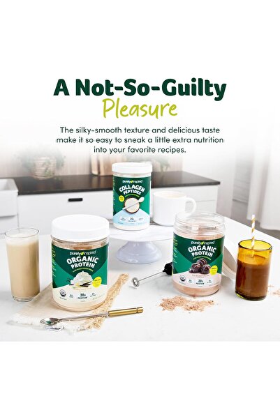 MUSCLETECH Purely Inspired Organic Protein Plant-Based Nutritional Shake with Pea & Brown Rice Prote