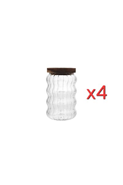 Porland Charla 4-Piece Storage Container 680ml