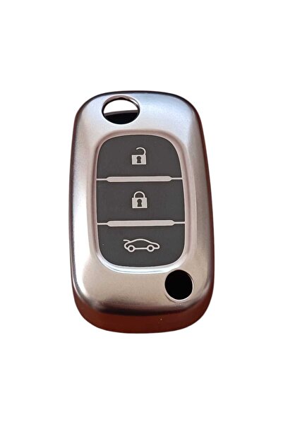 habaca Renault Fuluence Key Compatible Silicone Auto Key Remote Control Case ...