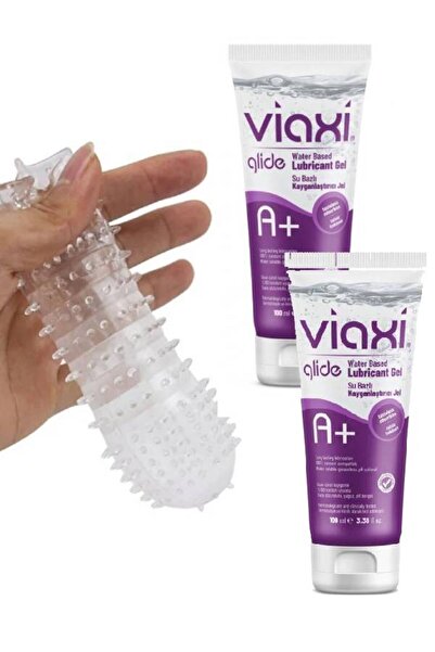 Viaxi A+ İstek Artıran Kayganlaştırıcı Lubricant 100 ml x 2 ad, Sınırsız Tekrar Tekrar Kullan Prezervatif