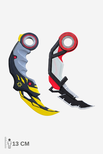 FigürDizayn Valorant Rulmanlı Champions Karambi ve Kırmızı Rgx Karambi