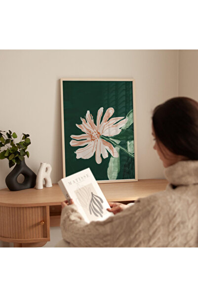 Tuba Decor Tablo dintr-o singură bucată cu rame din lemn pentru sufragerie, s...