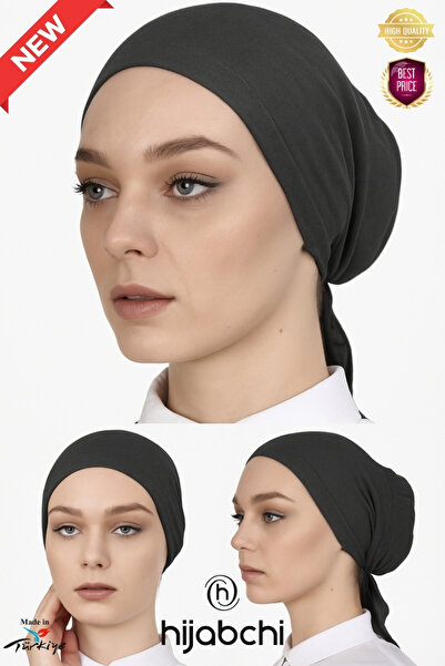 hijabchi Класична бавовняна підкладка для хіджабу з швом спереду - Classic Cotton Under Bonnet For Hijab - Фума